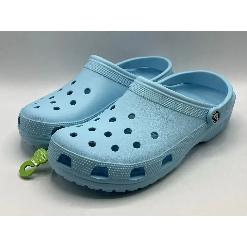 Mens Size 12 Crocs Classic Clog Slip On Artic Blue 10001-411 Sandal Shoes New